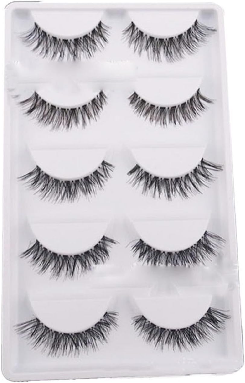 Big sale! ABC 5 Pair/Lot Crisscross False Eyelashes Lashes Voluminous HOT eye lashes