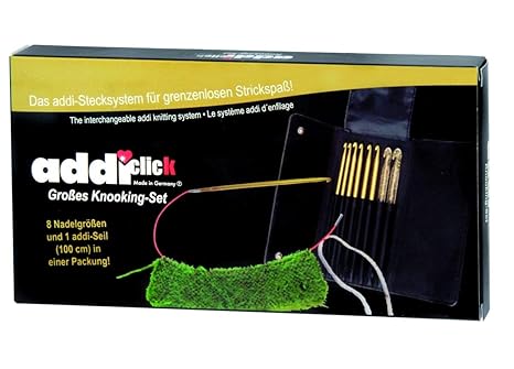 ADDI 243-7 Click Großes Knooking-Hook-Set