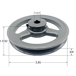 CMFG AK6158 Bored-to-Size V Belt Sheaves