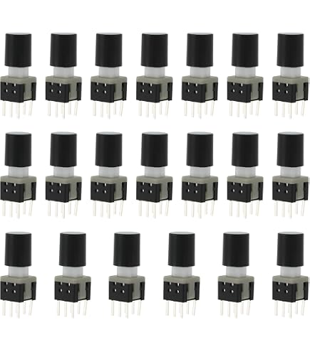 10PCS/LOT 5.8*5.8 7*7 8*8 8.5*8.5mm Self Locking Push Tactile Power Micro Switch Kit 6 Pin Button Switches I2742429161