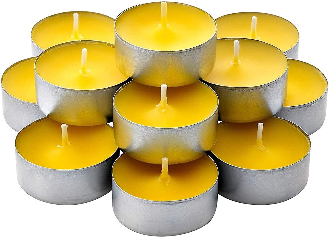 Buy Yellow Tea Light Candles (Pack of 50) Online at Low Prices in India