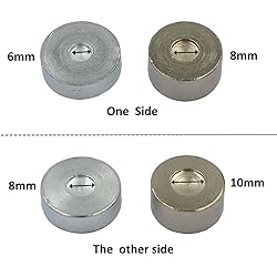 DGOL 7 pcs Metal Domed Rivet Fixing Setting Tool
