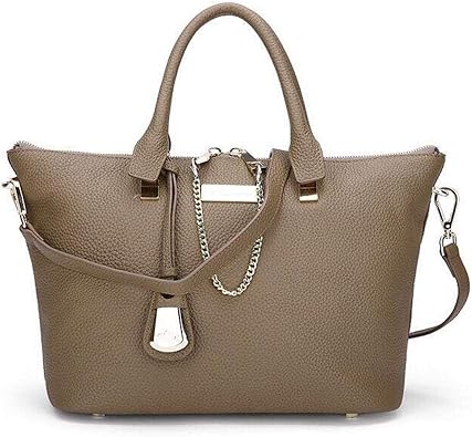 camel handbag leather