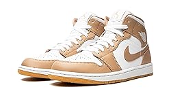 Jordan Mens Air 1 Mid 554724 271 Tan/Gum - Size 14