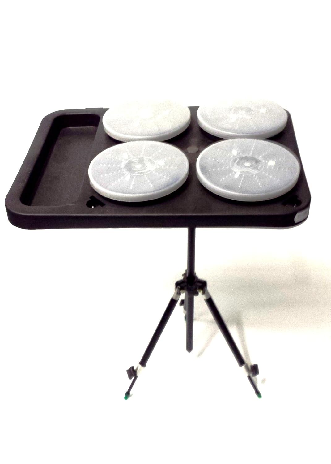 Adjustable Tripod and Bait Waiter With 4 Bait Boxes. For Carp and