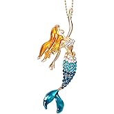 Mermaid Ornament Gifts for Girls Mermaid Ornaments for Christmas Tree Decor Clearance Keepsake