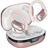 Wireless Earbuds, Sports Bluetooth Headphones, 80Hrs Playtime Ear Buds with LED Power Display, Noise Canceling Headset, IPX7 