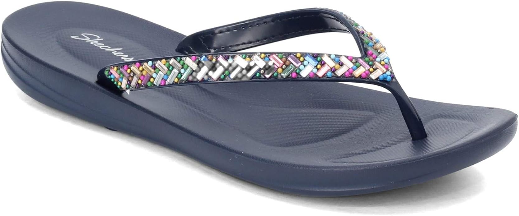 Amazon.com | Skechers Women's Bungalow-Brunch Date Flip-Flop | Shoes