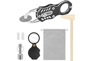 Coin Ping Tester Kit, Gold & Silver Testing Kit, Pocket Pinger Coin Tester, Portable Coin Pinger with Magnet for Resonance So