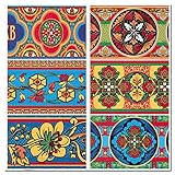 Set of 6 Spectrum Easter Egg Wraps