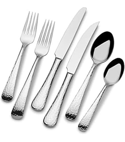 Mikasa Living Kelby 20-Piece Flatware Set - Stainless Steel Silverware For 4