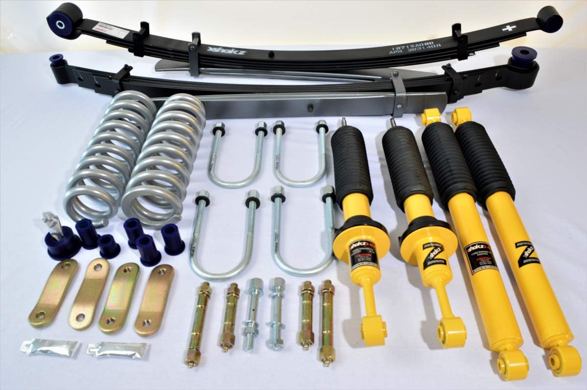 APM Suspension Suspension for Ford Ranger 2AB 2012-2019 Single/Double/Super Cab Suspension Max. Permissible axle loads front/rear (in kg): 1480/1850