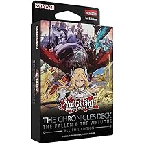 Amazon.com: Yu-Gi-Oh! Chronicles: Fallen & Virtuous All-Foil Deck