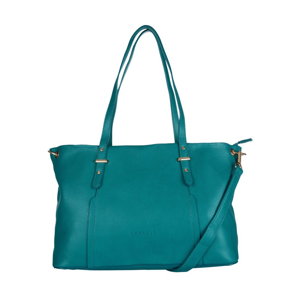 caprese women's satchel (teal)