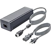 TNP Power Supply Brick AC Adapter for Xbox 360 - Charger Wall Cord Cable Replacement Kit Compatible with Microsoft Xbox 360 J