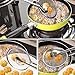 Kitchen Stainless Steel Colander Fired Food Clip Strainer with Cooking Toolthumb 4