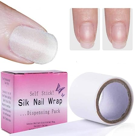 Amazon １個 接着シルクネイルテープ 強化ネイルプロテクター メートル白uvジェルアクリルネイルアートツール Soul Love ネイルケア トリートメント 通販