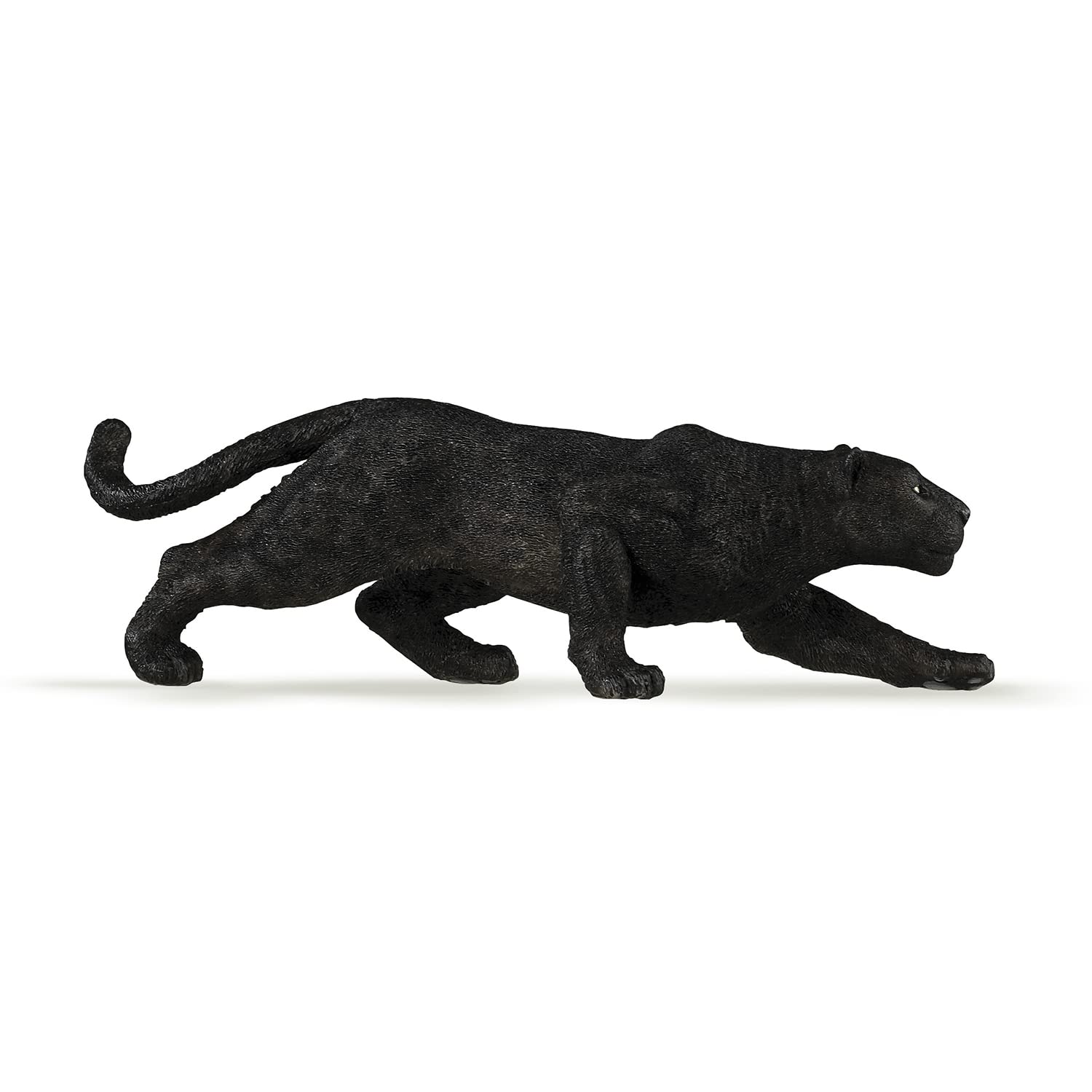 Papo - Black Panther Figurine - Wild Cat Toy for Kids Age 3+ - Hand Painted Jungle Predator Model - Realistic Climbing Panther Figure - Plastic Big Cat Animal Toy - 13.5 x 2 x 3.5 cm - 50026