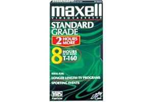 Maxell Standard-Quality Vhs Video Tapes (8 Hours; Single) Product Category: Video Tape & Accessories/Vhs Video Tape