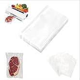 Vacuum Sealer Bags 10x7 Inch (20 PCS) - Heavy-Duty Commercial Grade, BPA-Free Reusable & Puncture-Resistant | Perfect for Food Storage, Sous Vide Cooking & Freezer Safe