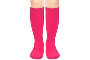 qikqik Kids Soccer Socks Toddler Soccer Socks Youth Baseball Socks Boys Football Socks Girls Softball Sock for Girls Youth