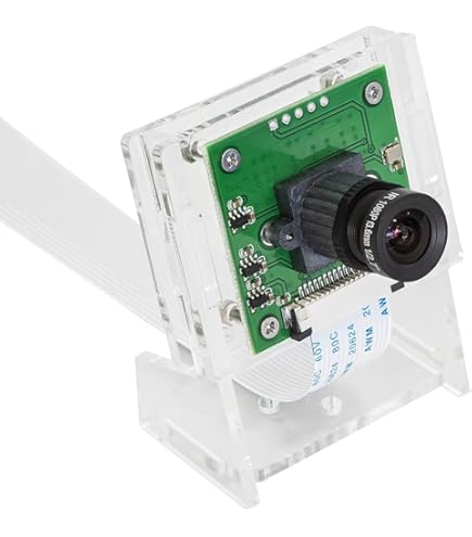 Amazon.com: DORHEA for Raspberry Pi 4B Case Supporting Camera