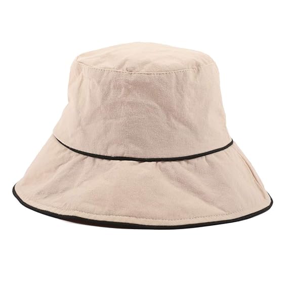 SonnenhüTe FüR Damen,Lookhy Frauen Bequeme Schutz Damen Hut Baumwolle Faltbare SonnensommermüTze