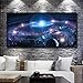 Blxecky 5D DIY Diamond Painting,by Number Kits Crafts & Sewing Cross Stitch，Wall Stickers for Living Room Decoration,Starry Sky(30X50CM/12X20inch)