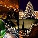 Binval 2-Pack Solar Fairy Crystal String Lights for Outdoor Patio Lawn Landscape Garden Home Wedding Holiday and Christmas decorations[19.7feet - 6m - 30LED-Warm White]