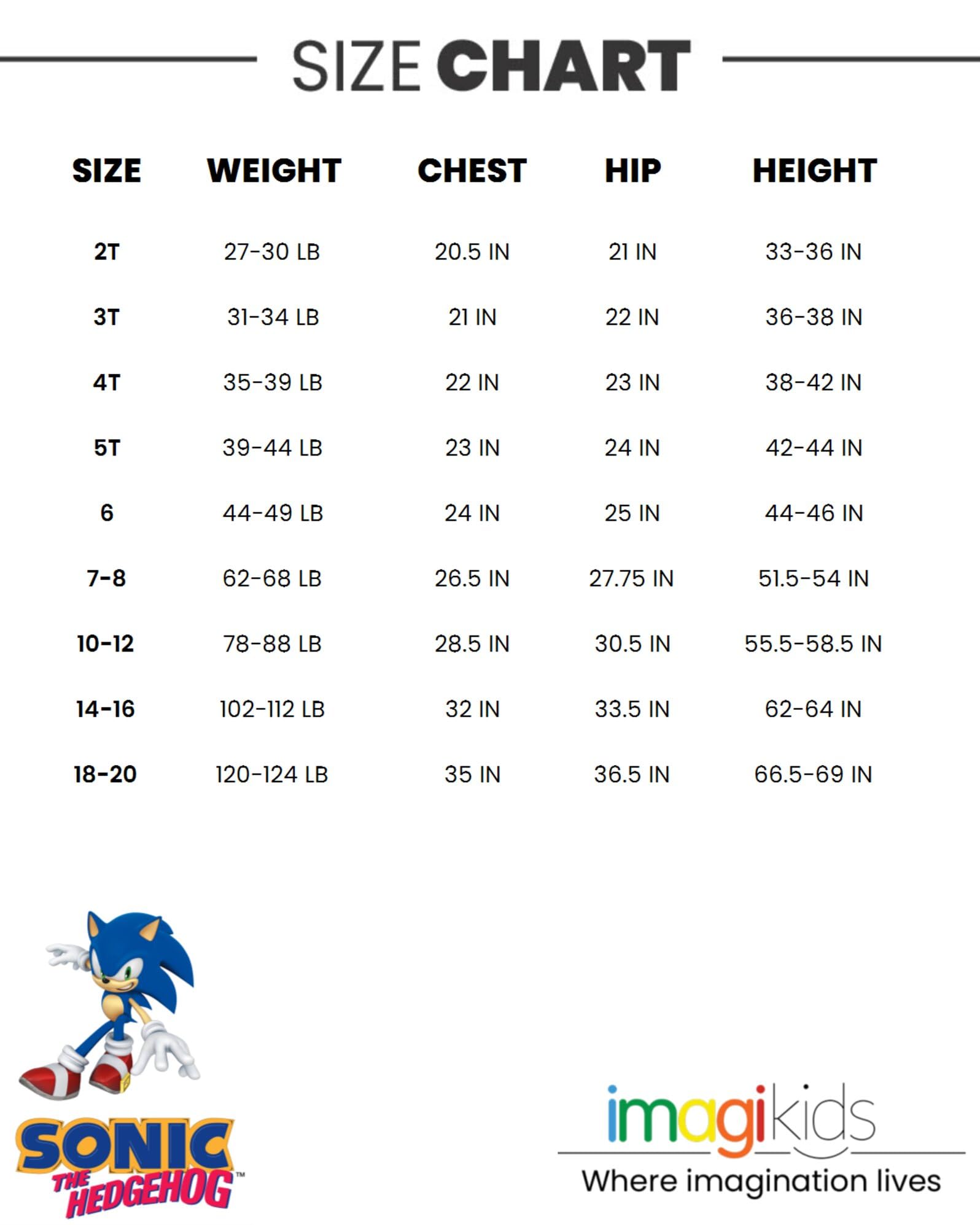 SEGA Sonic The Hedgehog 3 Pack Raglan T-Shirts Toddler to Big Kid Sizes (2T - 18-20)