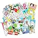 Cool Laptop Stickers Pack Baybuy RipNDip Sticker for Laptop Skateboard Helmet Motorcycle,Bicycle,Skateboard Luggage,Bumper Stickers Hippie Decals Bomb Waterproof (50PCS)