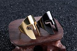IFUAQZ Men's Stainless Steel Spartan Knight Helmet
