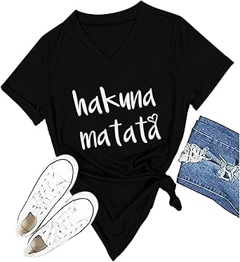 hakuna matata t shirt women's