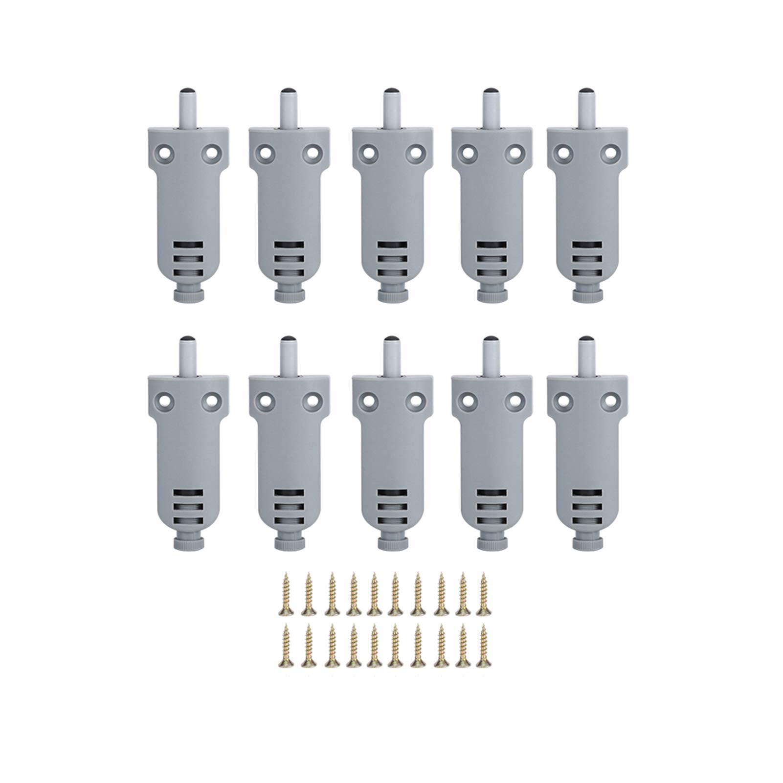 Soft Close Dampers, Impact Resistance Door Dampers Hinge Silencer 10Pcs Cabinet Door Damper Heavy‑Duty Adjustable Reinforced for Cabinet,Other pneumatic tools