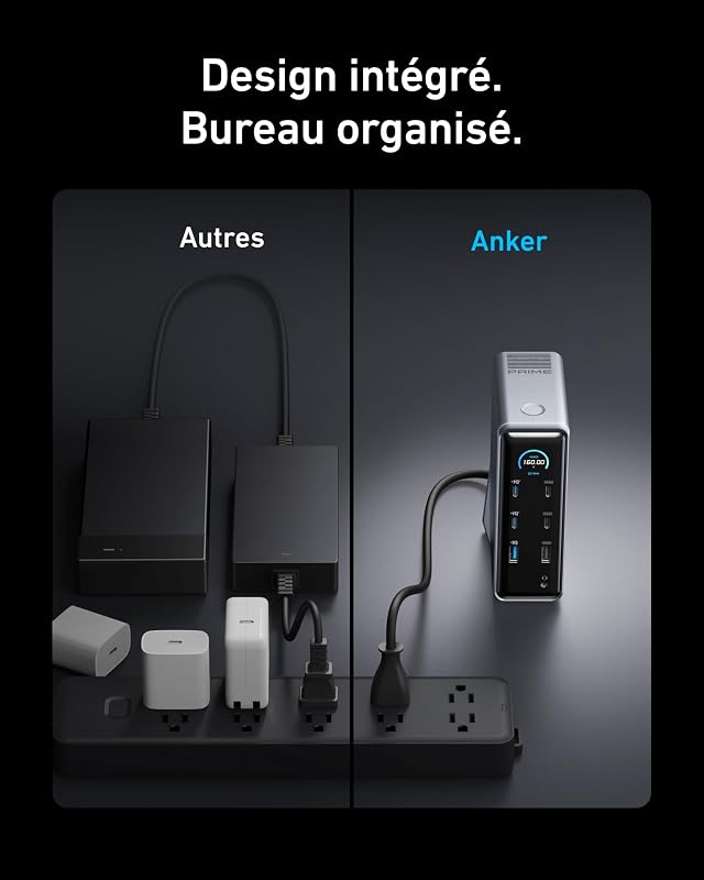 Prime Station d'accueil 160W 14 Ports