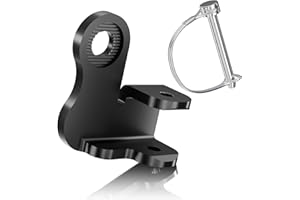 EFEALL Bike Trailer Hitch, Sturdy & Durable Steel Bike Trailer Attachment Coupler, Bicycle Adapter for Child, Pet, Dog & Cargo Carrier