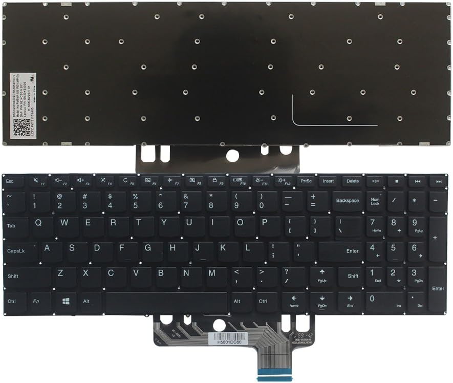 New Laptop Replacement Keyboard for Lenovo Flex 4 Flex 4-1570 Flex 4-1580 US Layout