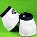 Professional's Choice Ballistic Overreach Bell Boots for Horses | Superb Protection, Durability & Comfort | Quick Wrap Hook & Loop | Sold in Pairs | Medium White