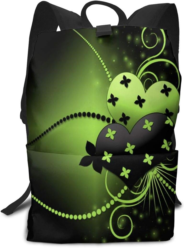 School BackpackTravel Dark Love Pair Wallpapers College Laptop Lightweight Backpacks for Women Men Kids