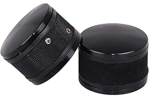YDLMT Black Front Axle Nut Covers Cap For Harley CVO Dyna Fat Bob FXDF Low Rider FXDL Electra Glides Police FLHTP FatBoy Heritage Softail Iron 883 Tri Glide