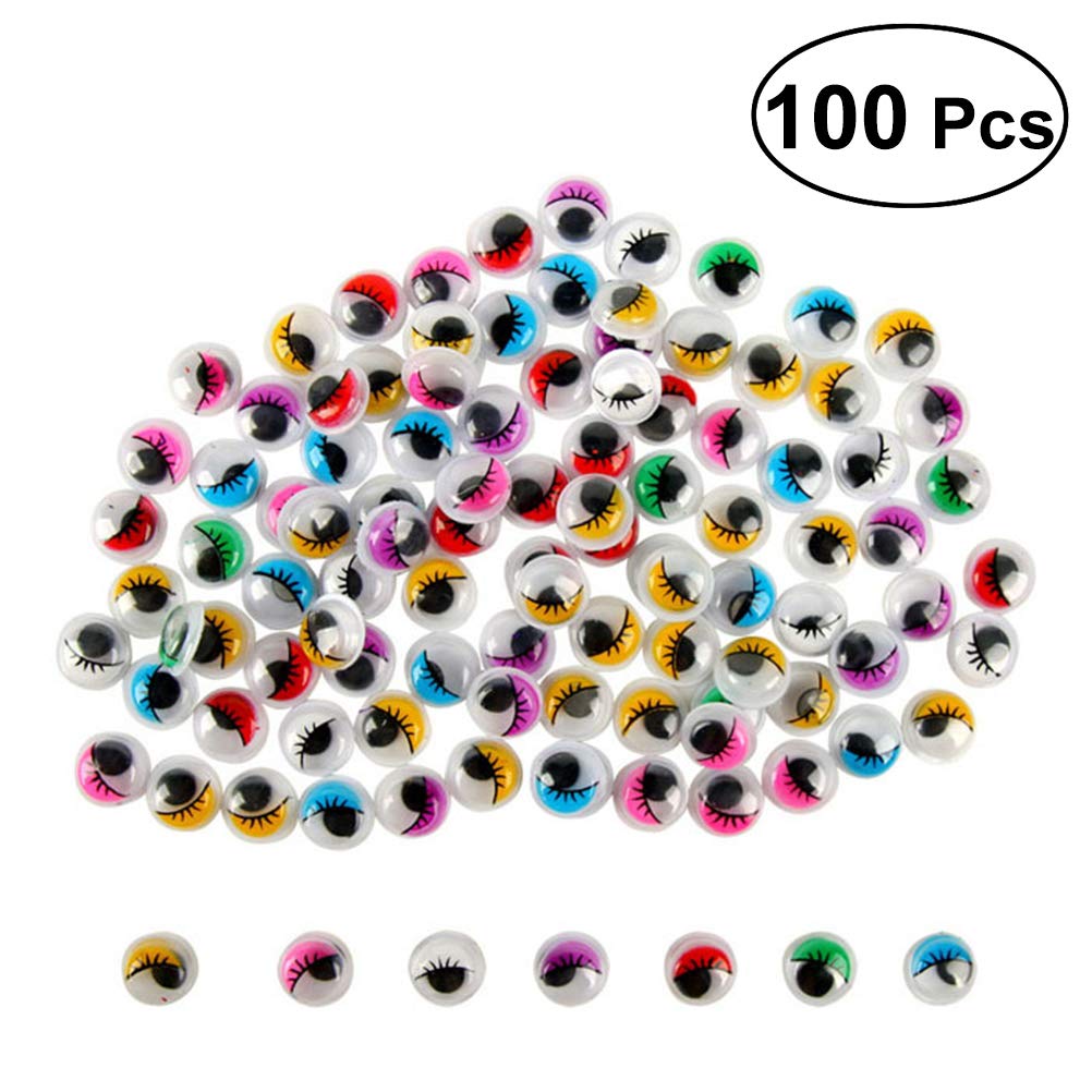 TOYMYTOY Yeux Mobiles Auto Adhésif pour DIY Scrapbooking Poupée Jouet