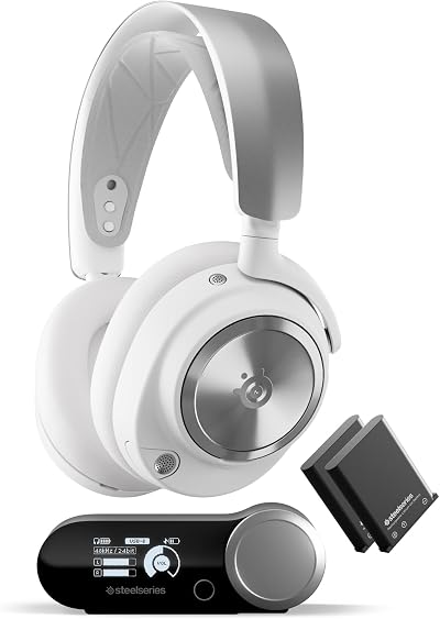 SteelSeries Arctis Nova Pro Wireless Multi-System Gaming Headset PS5 PC Switch