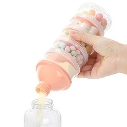 Accmor Formula Dispenser On The Go, 5 Compartments