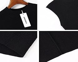 Amarmia Women's Mock Neck Knit Sweater Vest
