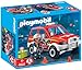 Playmobil Fire Chief and Car Construction Set