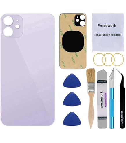 Amazon.com: Perzework OEM Rear Back Glass Replacement for iPhone