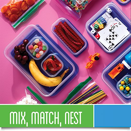 Ziploc Food Storage Containers, Perfect for onthego snacking, BPA