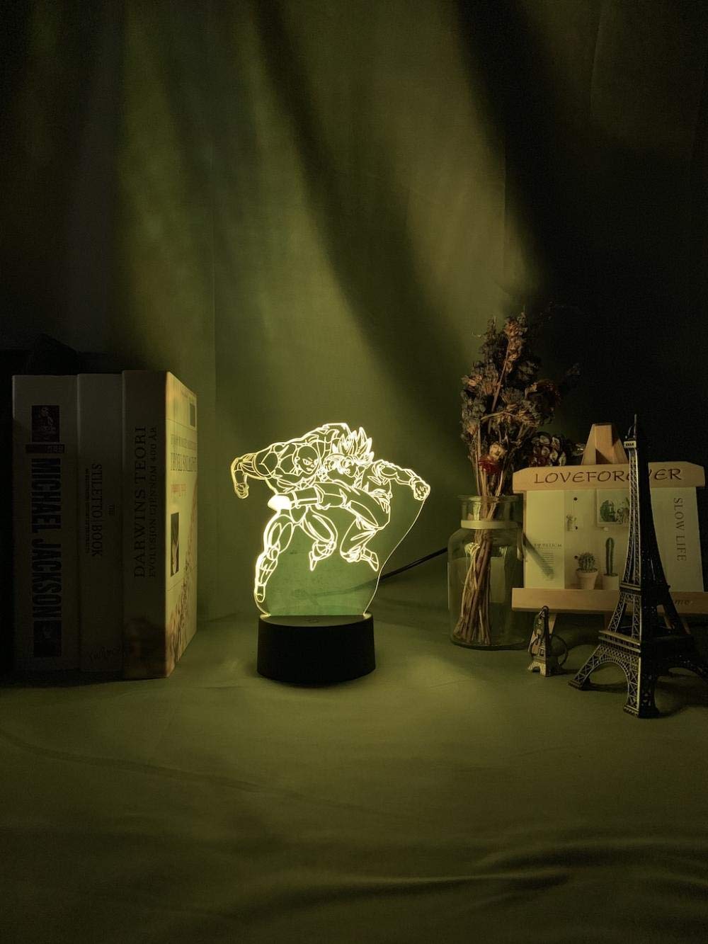 3D Illusion Lampe Lichter Wukong Vs Jirentu Kinderzimmer Dekoration