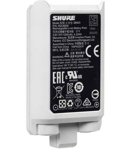 Amazon.com: Shure RPW112 Replacement Microphone | Replacement
