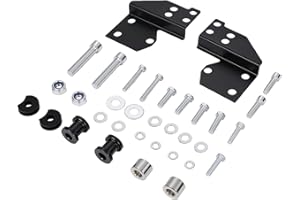CHANGCHENG Front Detachable Metal Docking Hardware Kit for Touring Road King Electra Glide Road Street Glide Models 1997-2008